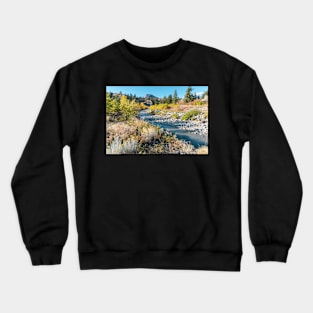 Trout Creek Autumn Hiking Crewneck Sweatshirt